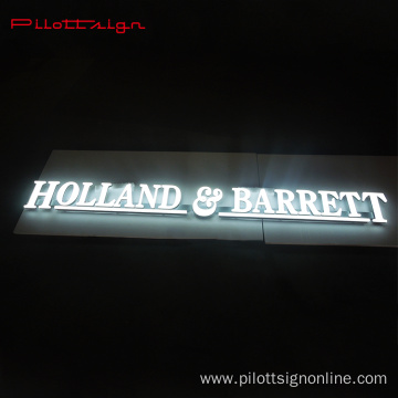 Wholesale Wall Mounted Hanging Advertising Custom LED sign